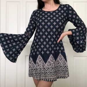 nordstrom flowy boho dress